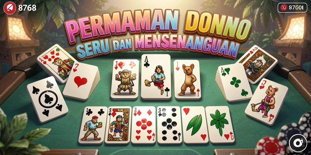 Screenshot gameplay Domino 8768 yang menampilkan suasana seru.