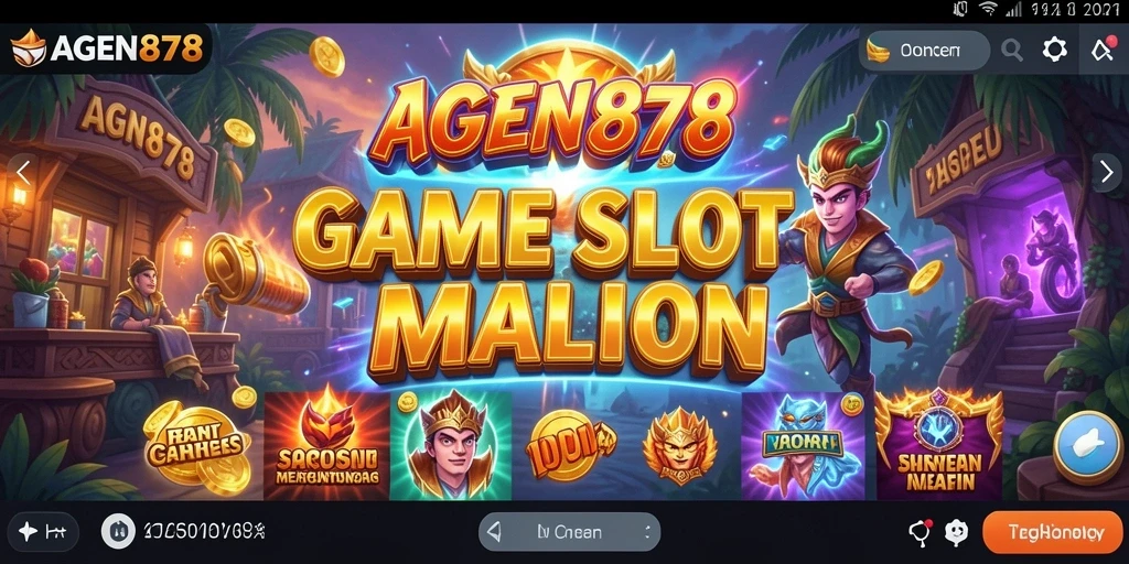 Tampilan gameplay AGEN878 yang menarik dan memukau.