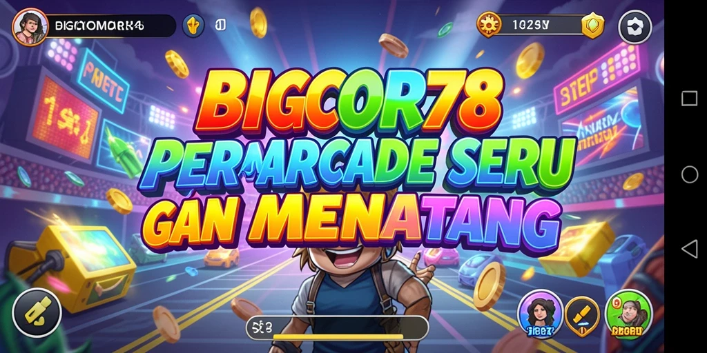 Tangkapan layar dari gameplay seru BIGCOR78 dalam kategori Arcade.