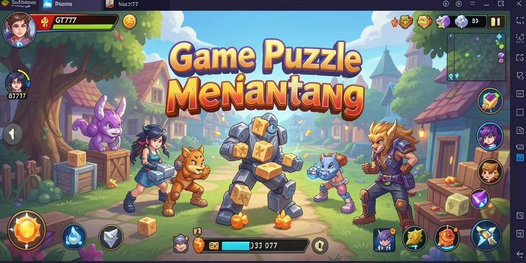 Tampilan gameplay GT777 menampilkan berbagai teka-teki yang menarik.