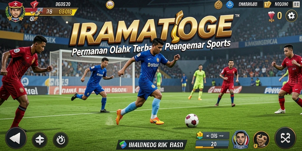 Tampilan seru dari gameplay IRAMATOGEL dalam olahraga yang menantang.