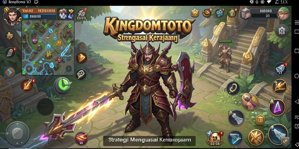 Screenshot KINGDOMTOTO menampilkan aksi strategis yang seru dan mendebarkan.