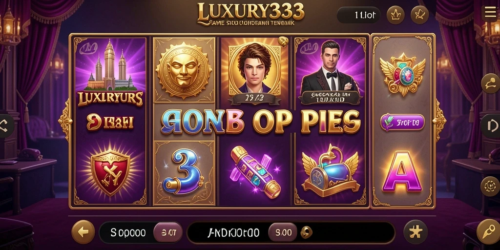 Tampilan menarik dari gameplay Slot di LUXURY333 yang mengasyikkan.