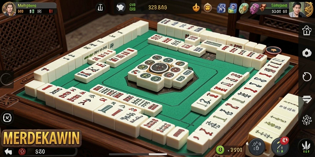 Tampilan seru dari gameplay MERDEKAWIN yang penuh warna.