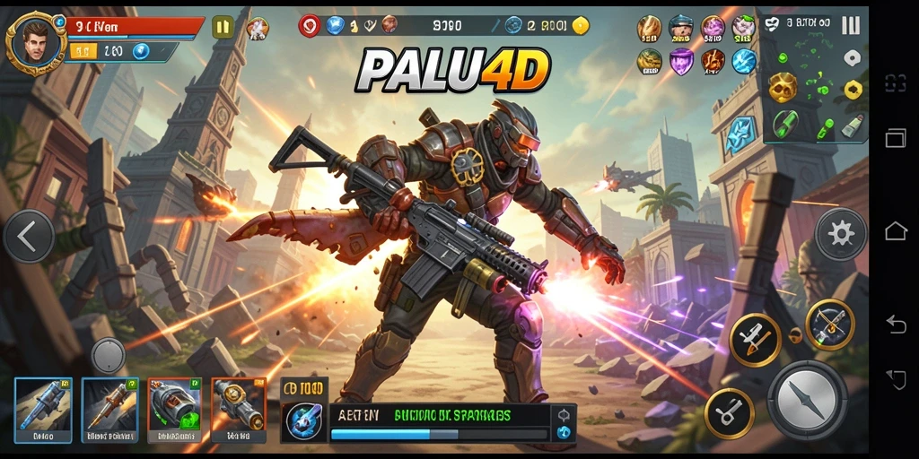 Tangkapan layar gameplay menunjukkan aksi seru di <strong>PALU4D</strong>.