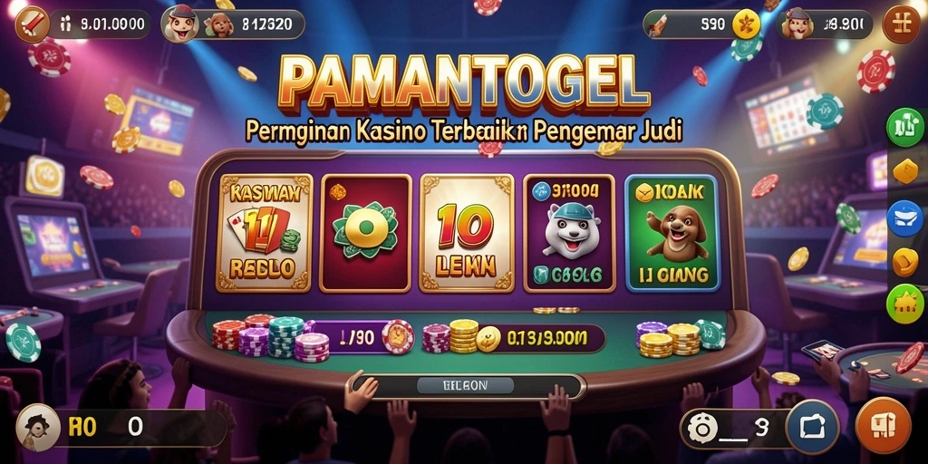 Tampilan menarik dan gameplay seru di PAMANTOGEL.