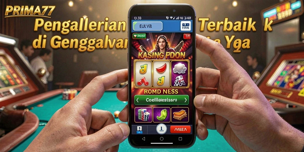 Tampilan gameplay kasino menarik di PRIMA77.