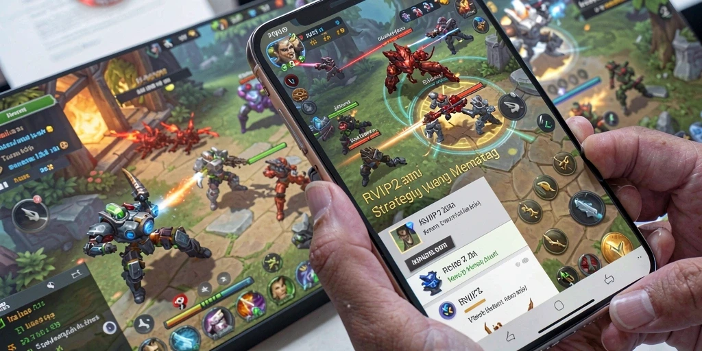 Tampilan gameplay RVIP2 yang strategis dan interaktif.