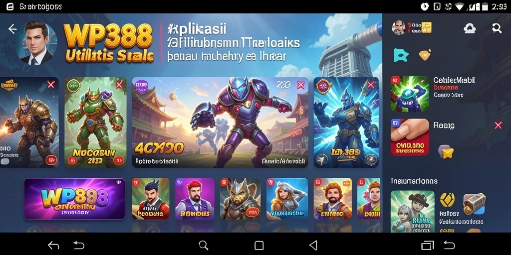 Screenshot WP888 menampilkan fitur pengingat dan pengelolaan waktu yang efisien.